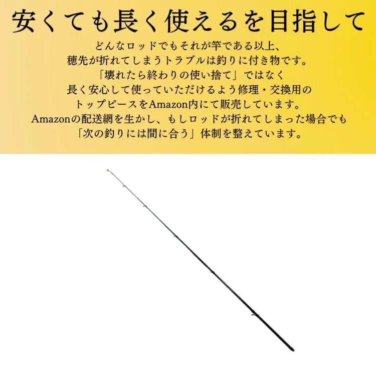 軽量コンセプト ボートロッド 船釣竿 1.98m 80号 負荷300g ジギング オフショア 画像4