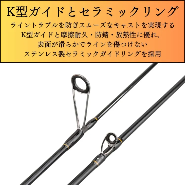 1.8m 6ft ULルアーロッド 4-5ピース 適合wt0.6~6g パックロッド 画像5